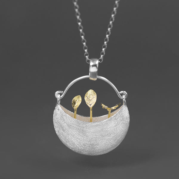 Silver Stems - Pendant