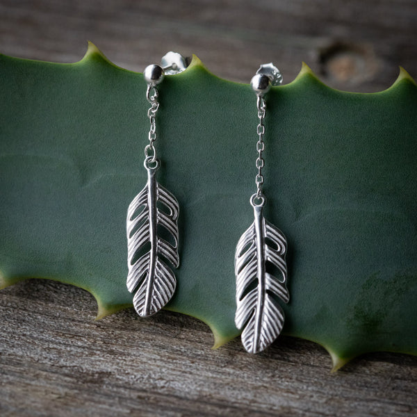 Flight - Feather Earrings