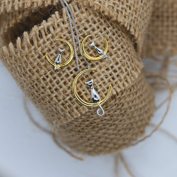 Cat -Moon- Do  Necklace