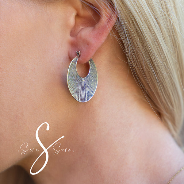 Disc-oh - Hoop Earring