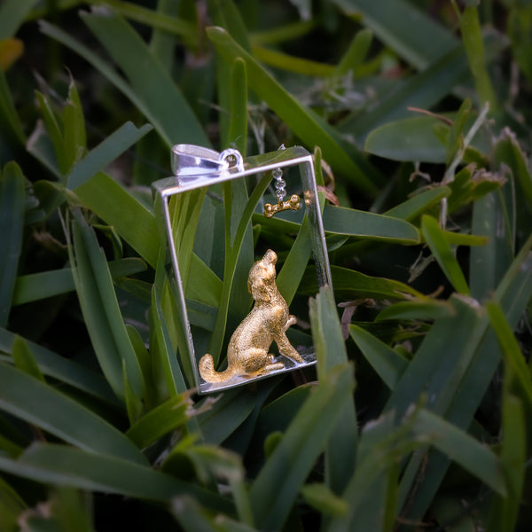 Old Dog & Bone - Pendant
