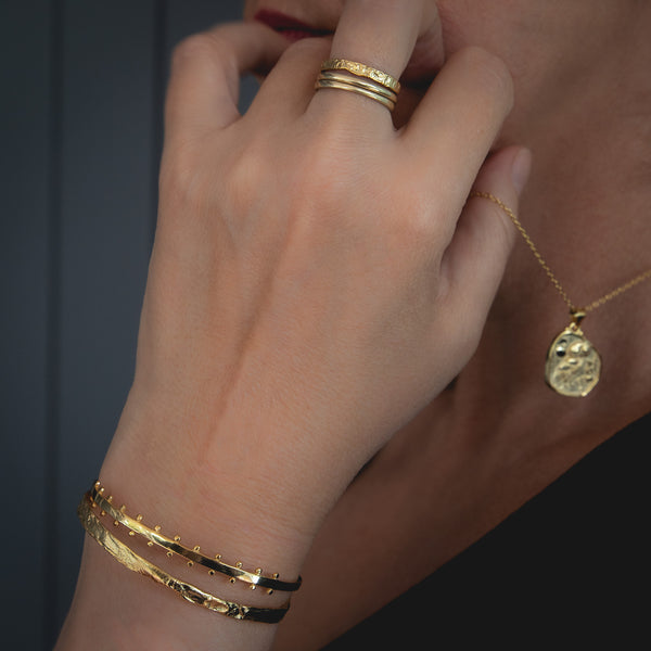 Be-Sided - 18k Gold Plated Bracelet