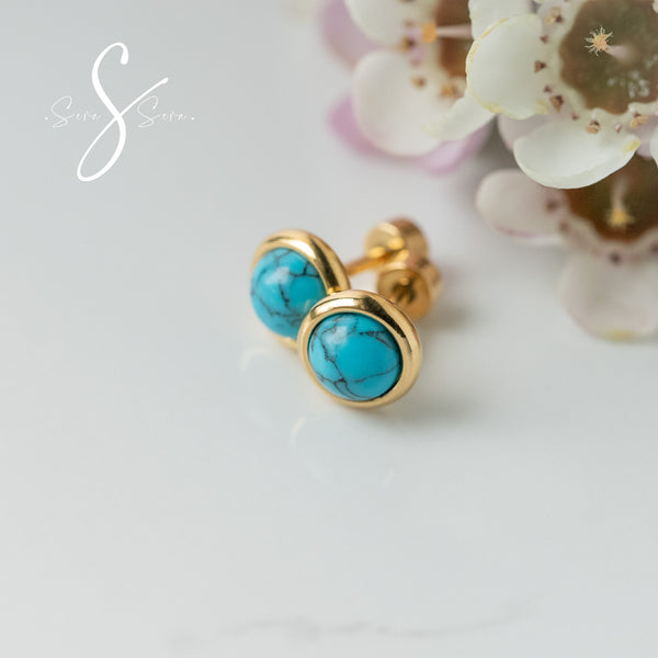 Little Blue - Stud Earring