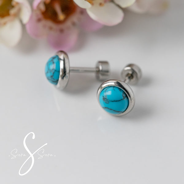 Little Blue - Stud Earring