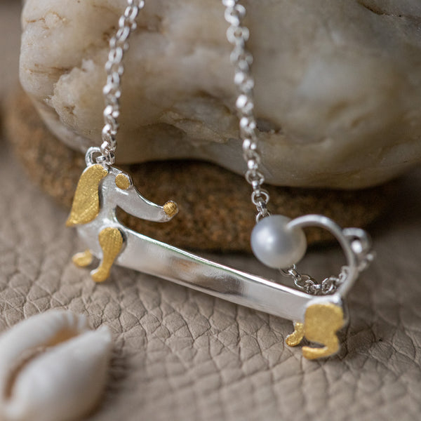 Schnitzel - Dachshund Necklace