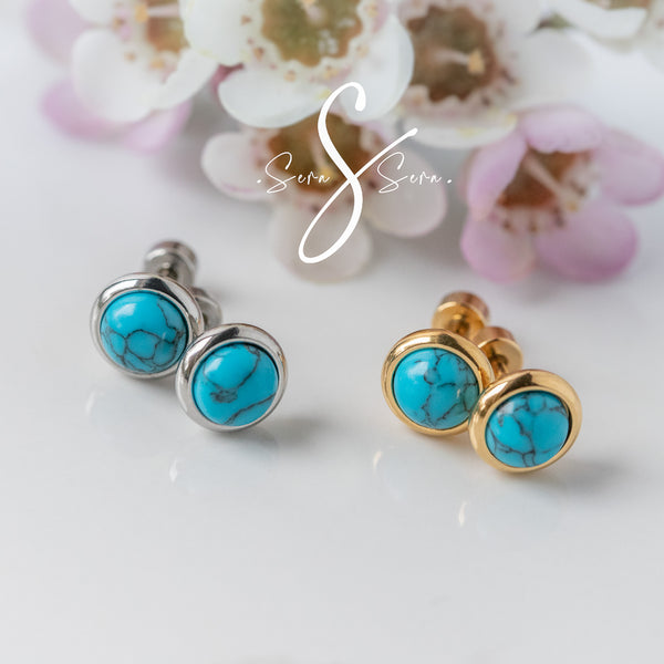 Little Blue - Stud Earring