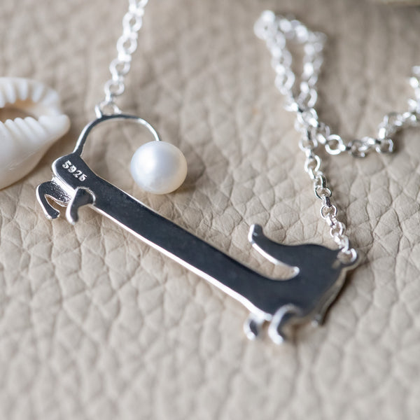 Schnitzel - Dachshund Necklace