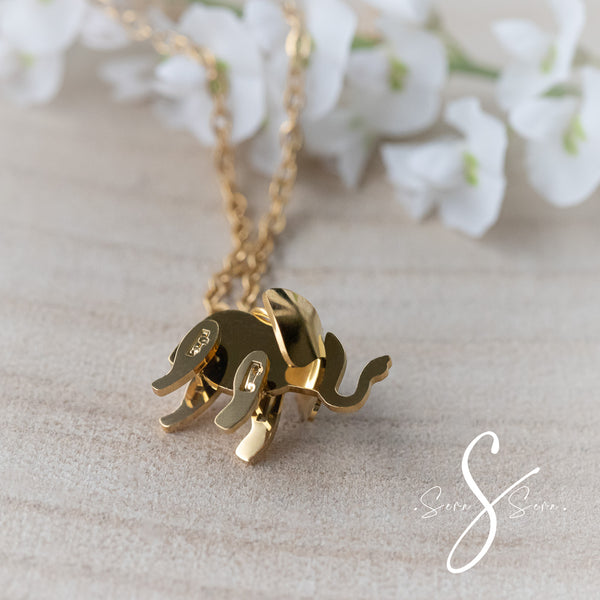 Mikumi Elephant Necklace -