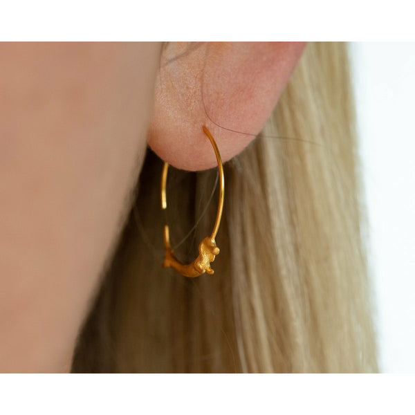 Momo - Dachshund Earring