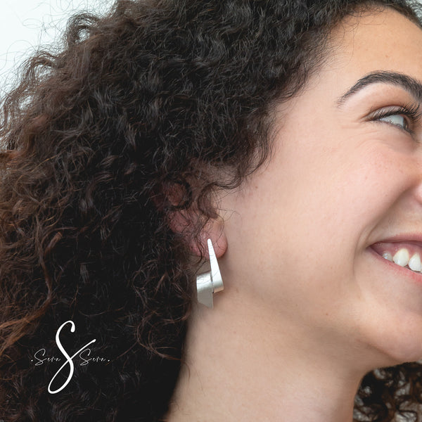 Martini Twist Earring