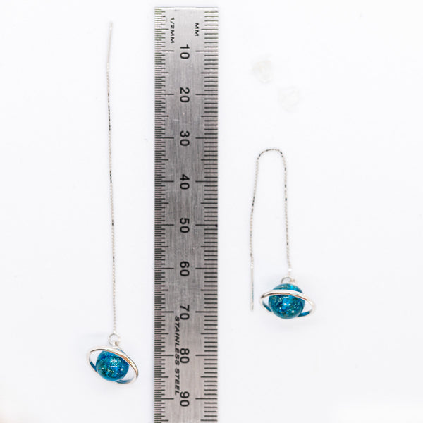Blue Saturn - Earring