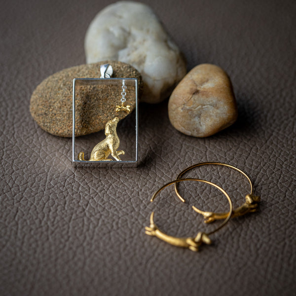 Old Dog & Bone - Pendant