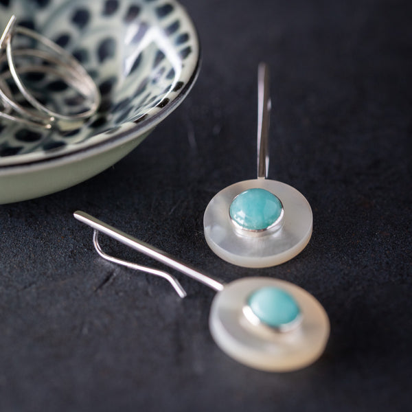 Ocean Pearl Earring