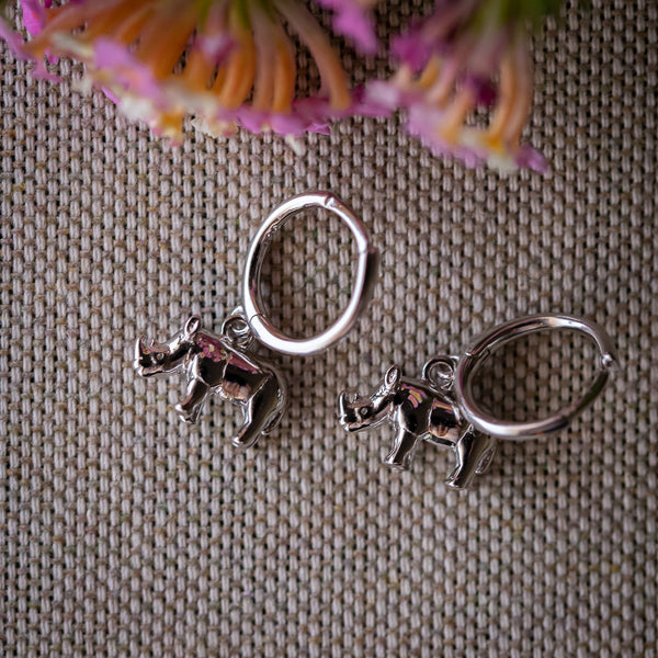 Animal Frenzy - Rhino Earring