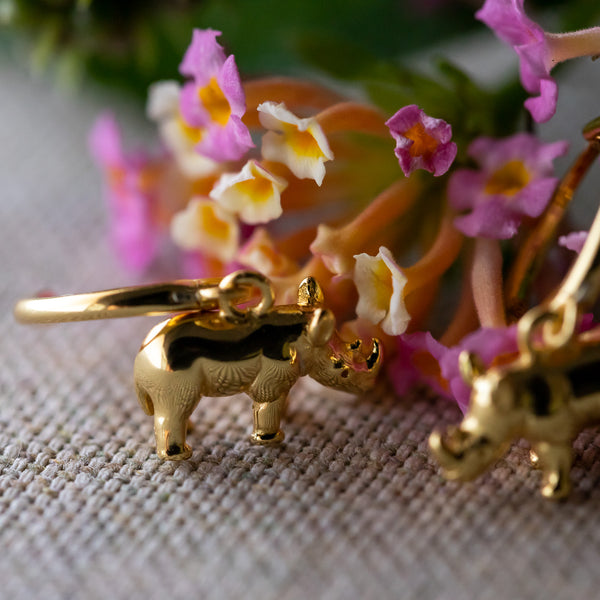 Animal Frenzy - Rhino Earring