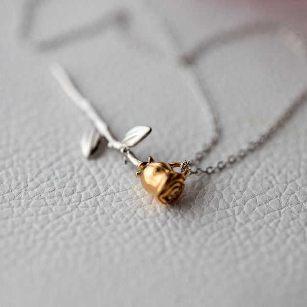 Becomes a Rose  - Necklace