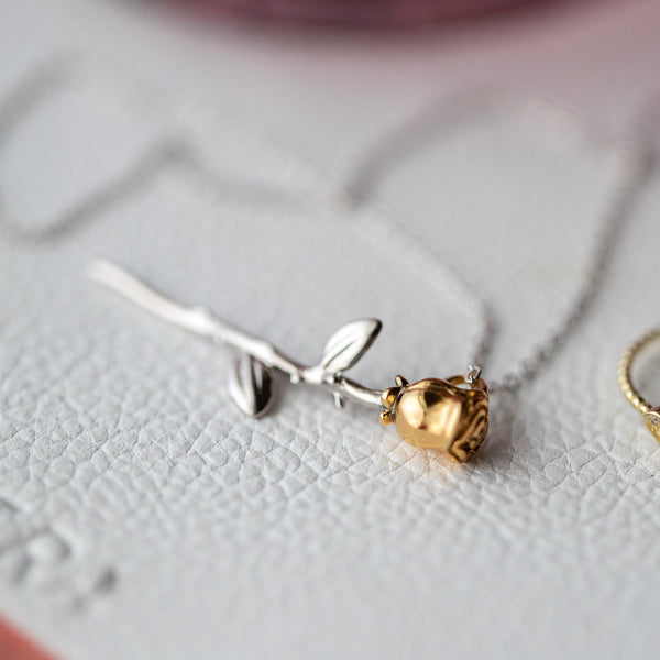 Becomes a Rose  - Necklace