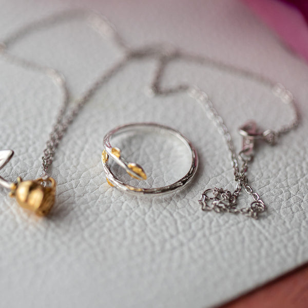 Becomes a Rose  - Necklace
