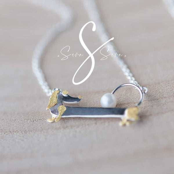 Schnitzel - Dachshund Necklace