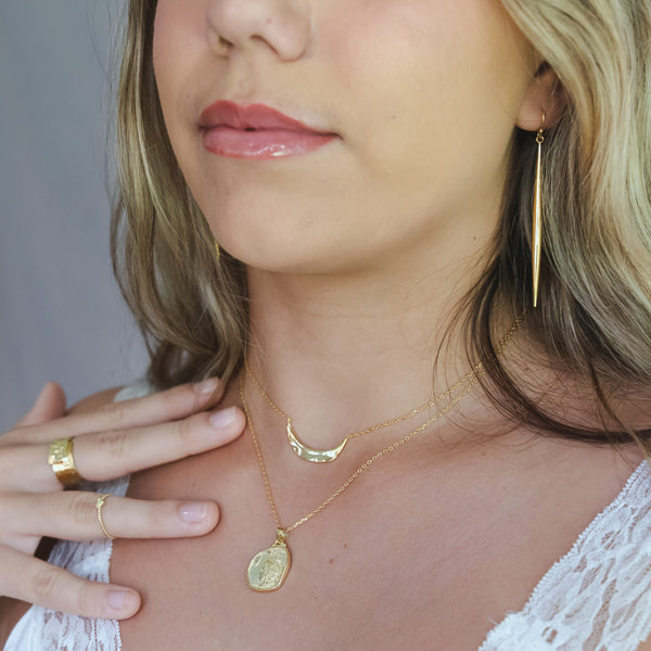 Athenia Double-Sided Necklace